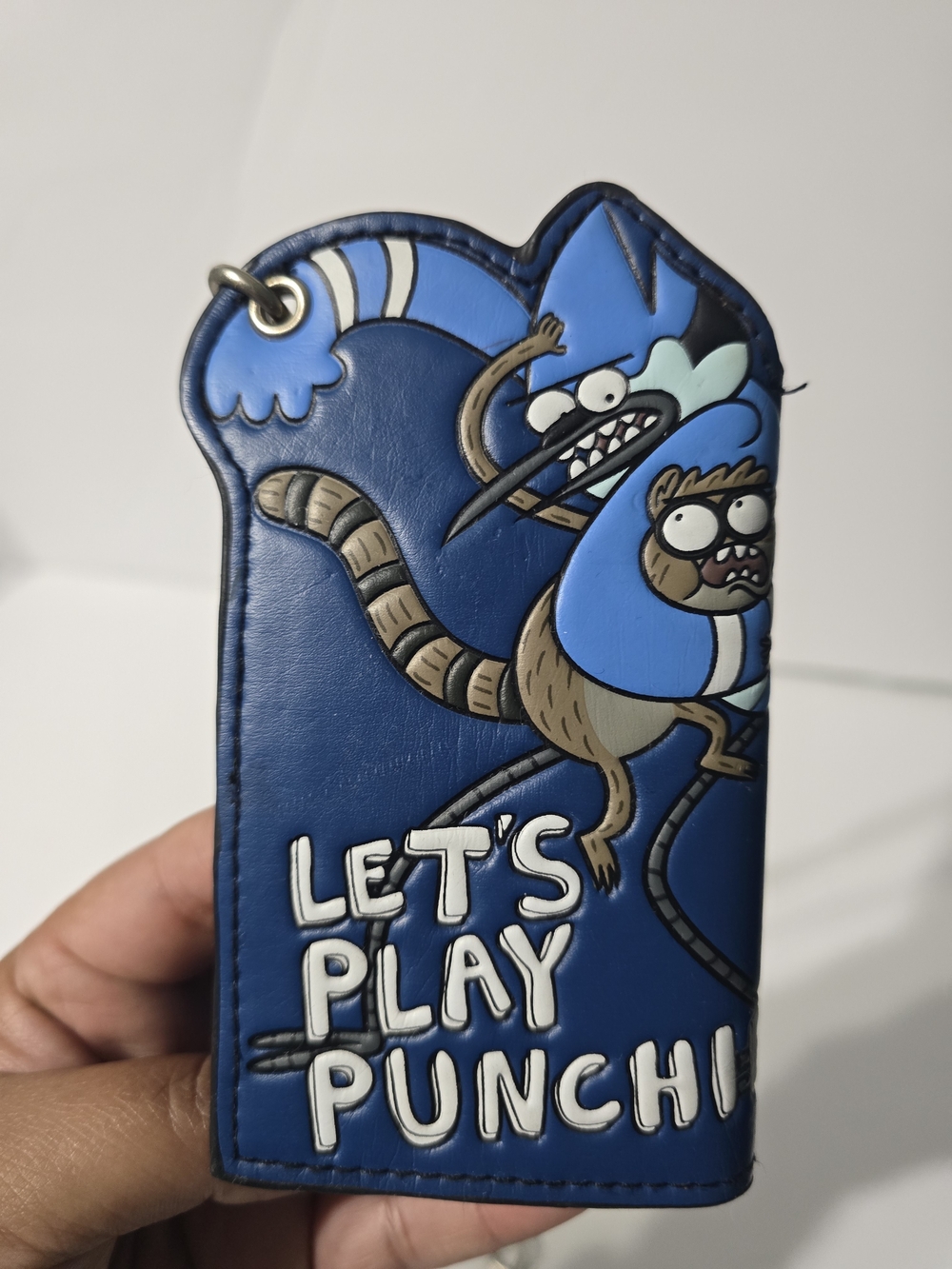 Regular Show 'Let's Play Punchies' Trifold Chain Wallet - Picture 2 of 8